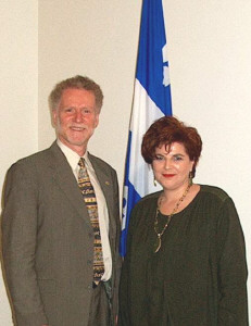 Roger Bertrand et Diane Lemieux
