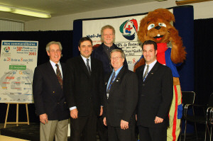 Conférence de presse marquant le lancement des Jeux du Québec -  Hiver 2003