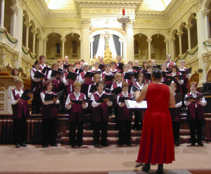Concert de la troupe Allegro à Pont-Rouge, le 15 décembre 2002