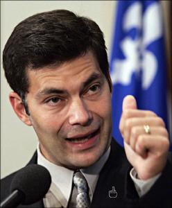 Je vous présente le plus ancien chef de parti au Québec, le jeune-vieux de la politique québécoise...