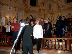 Fin de concert  l'glise de Deschambault...