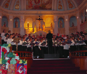 Concert de la troupe LAMISOL, à l'église St-Jean-Baptiste de Les Écureuils (Donnacona)